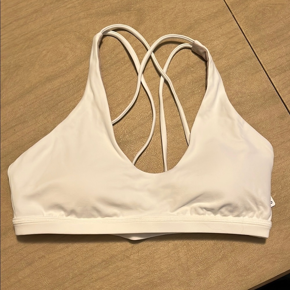 Nulu strappy scoop neck bra